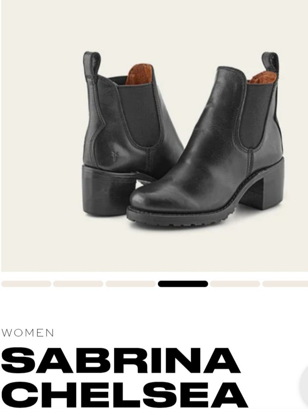 Frye Sabrina Chelsea Lug Sole Boots